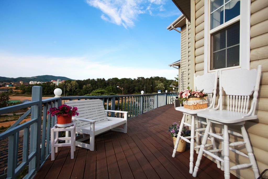 Pyeongchang Edelweiss Pension Chambre photo